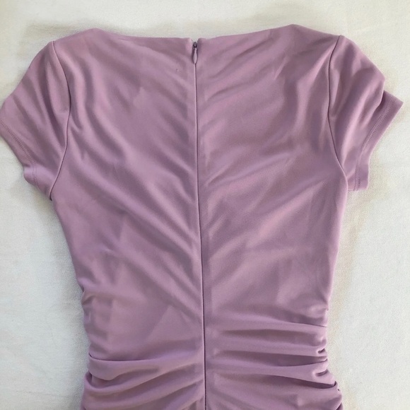 🆕 Cinq á Sept Janis Midi Dress in Lavender Size 6 - Picture 10 of 11